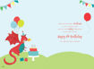 Picture of FOR A WONDERFUL GREAT GRANDSON 6TH TODAY CARD